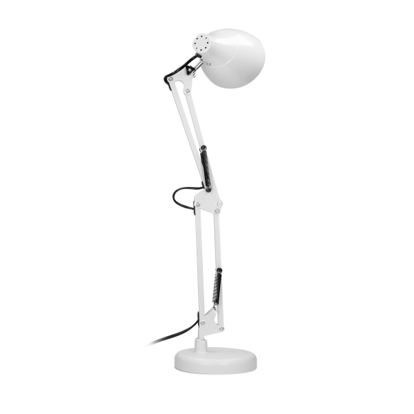 Desk lamp DIAN, 10W, steel fixture, white Desk lamp DIAN, 10W, steel fixture, white
